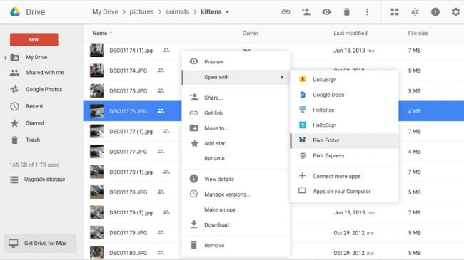 Dịch vụ lưu trữ Google Drive 