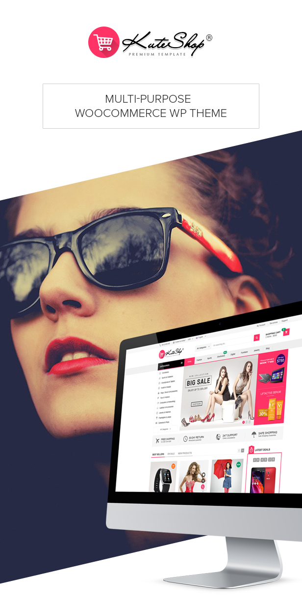 KuteShop - Fashion, Electronics & Marketplace Elementor WooCommerce Theme (RTL Supported) - 8