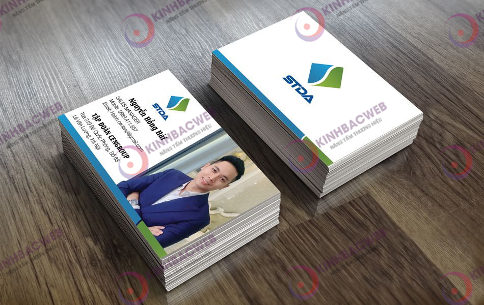 card visit đẹp của nhân viên kinh doanh