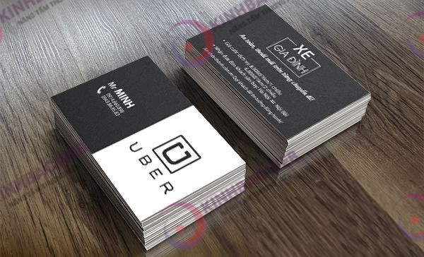 Mẫu card visit đẹp lái xe