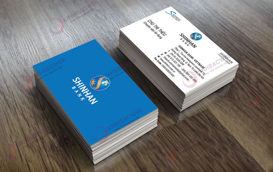 mẫu card visit ngân hàng