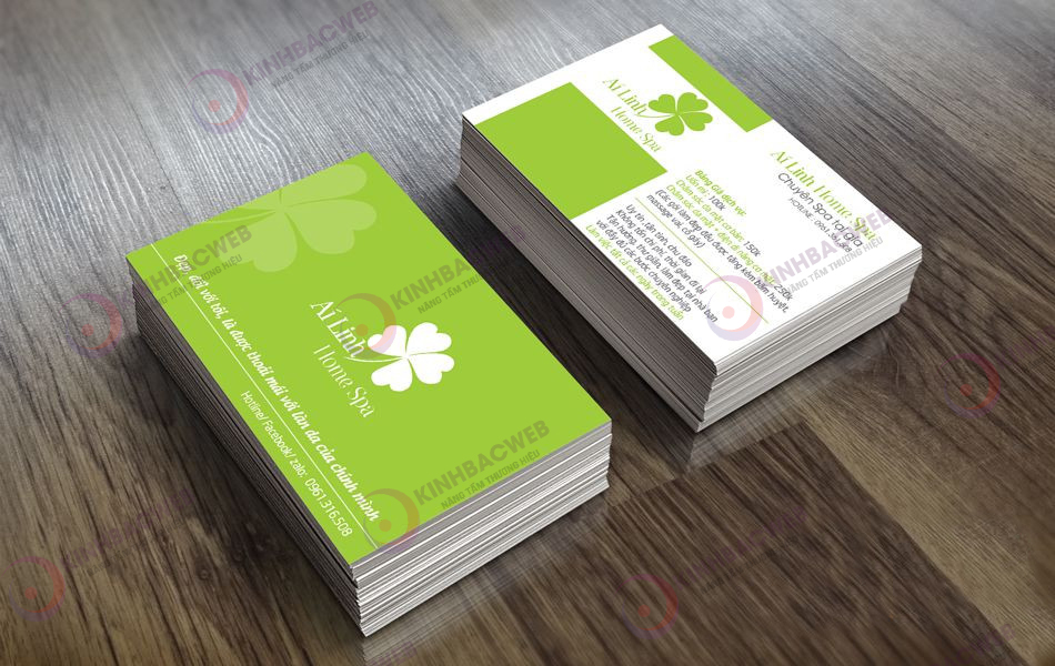 Mẫu card visit thẩm mỹ