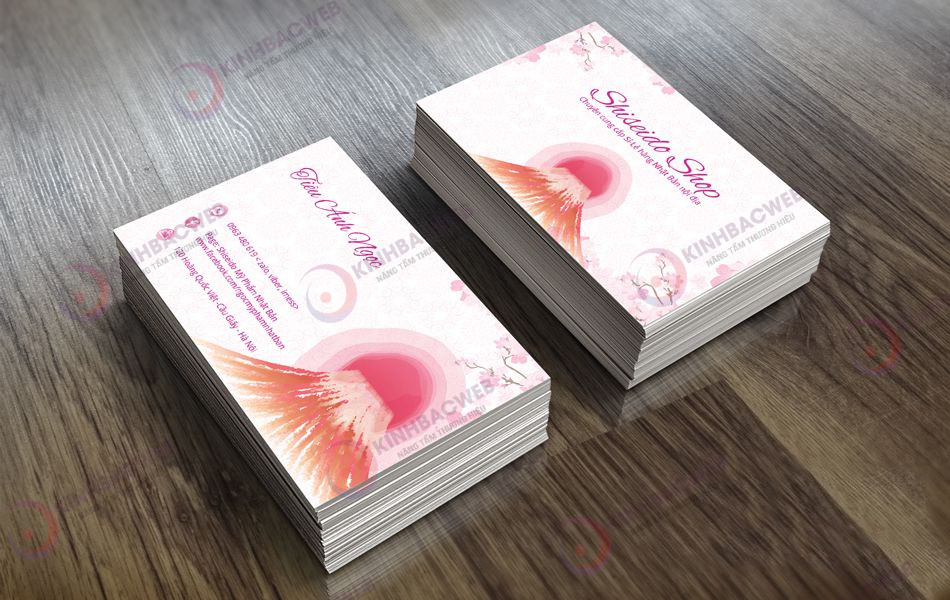 mẫu card visit mỹ phẩm