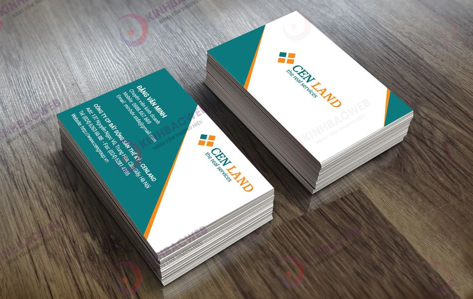 Mẫu card visit đẹp file PSD