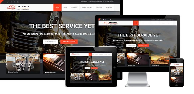 Trans load a Transport Category Bootstrap Responsive Web Template