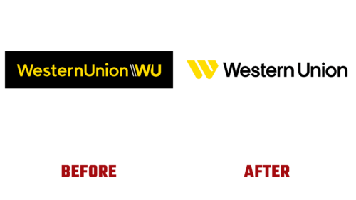 Sự phát triển Logo của Western Union