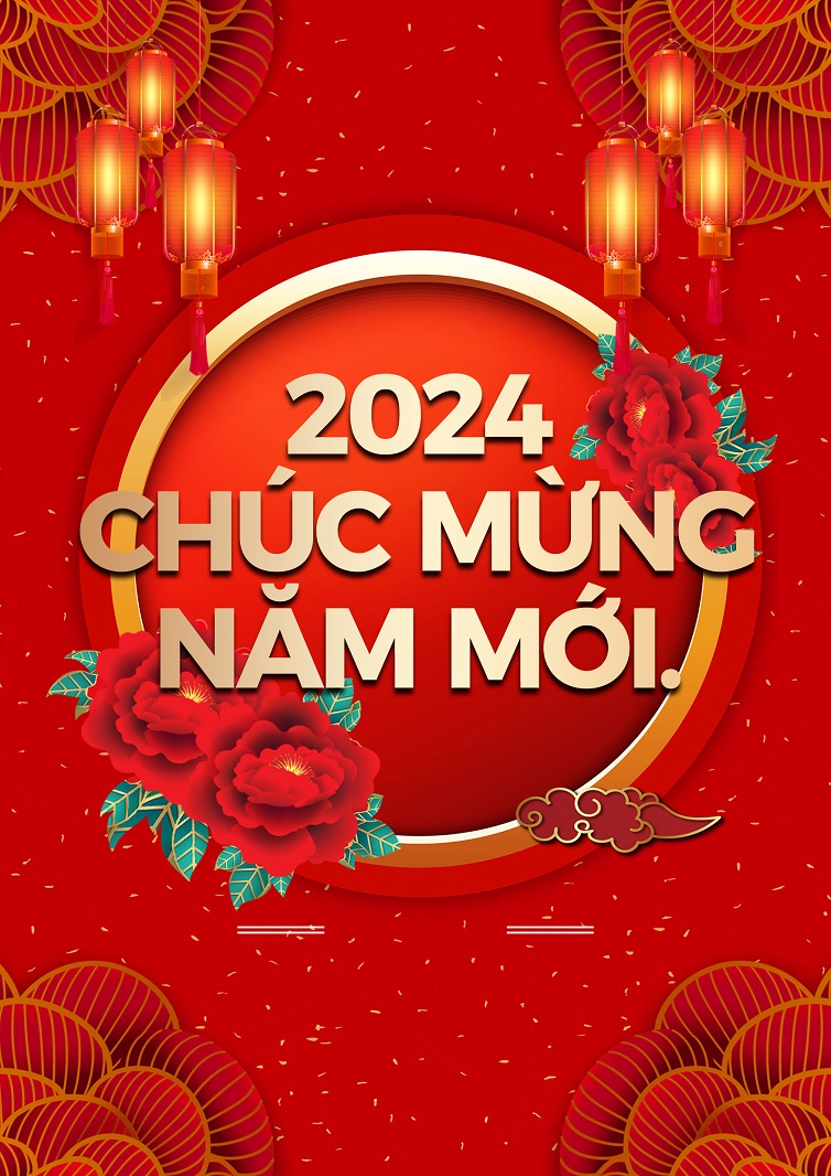 Background xinh đón Tết Giáp Thìn 2024 (Ảnh: Internet)