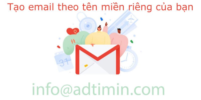 Tạo email theo tên miền riêng