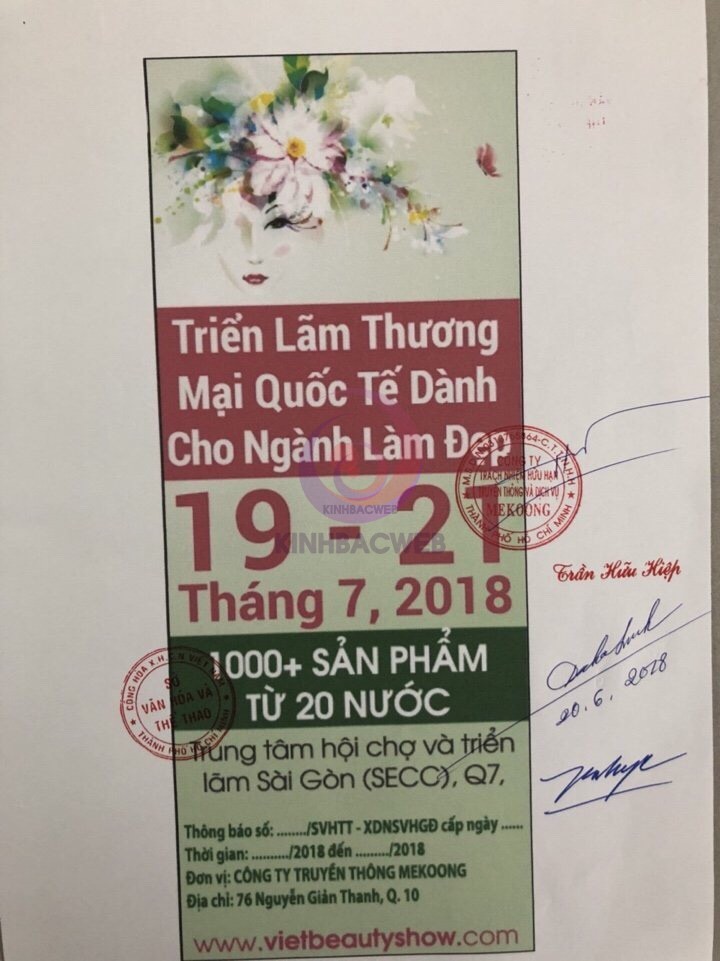 Xin giấy phép treo cờ phướn/ Banner/ băng rôn quảng cáo tại TPHCM 