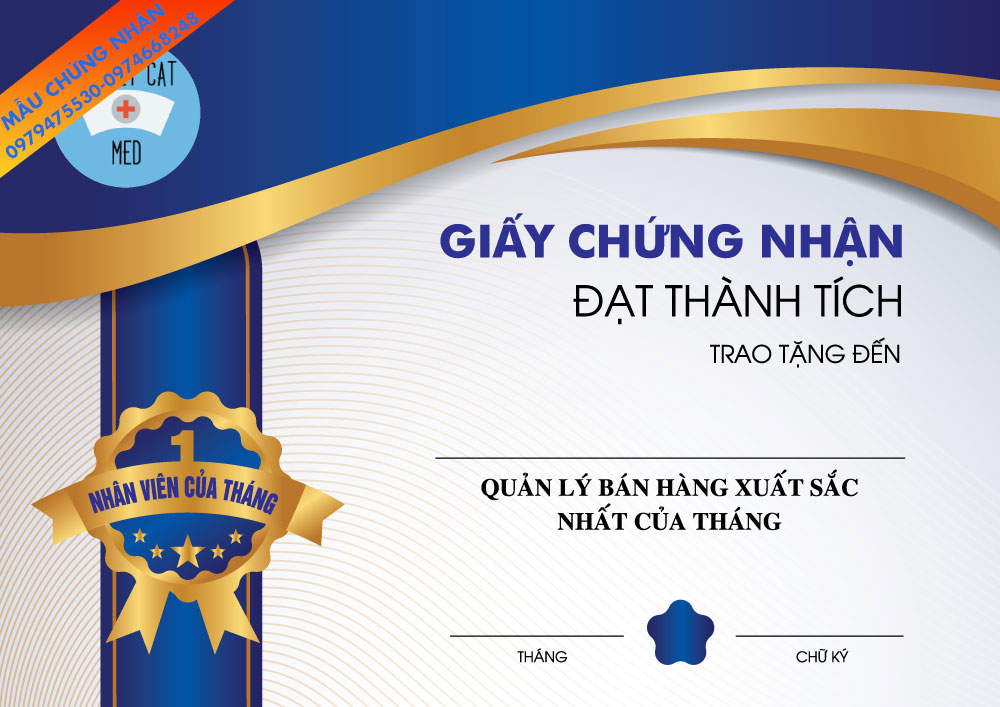 Giấy chứng nhận thành tích